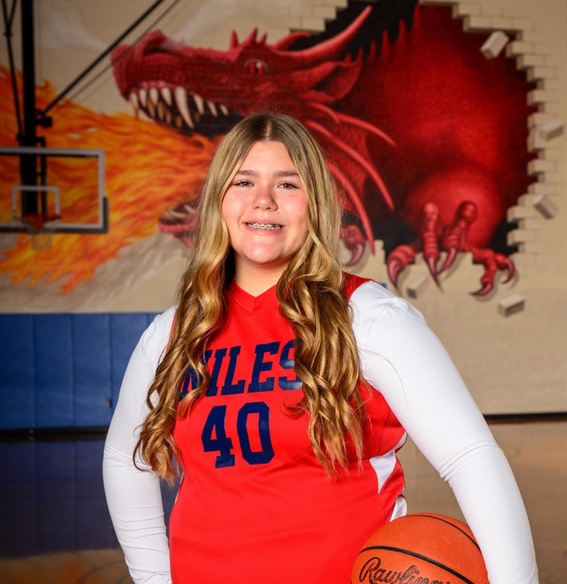 Eighth-grade captain, McKenna! Photo by Memory Lane, used with permission.